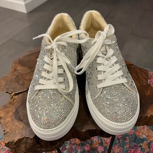 Betsy Johnson SIDNY RHINESTONES size 7.5